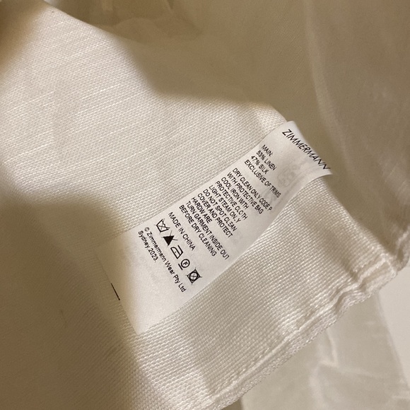 Flower Linen-Silk Crop Top - Picture 10 of 11